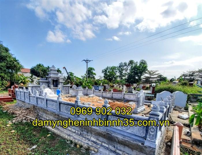 58 KHU LĂNG MỘ ĐÁ CAO CẤP NHẤT LẮP ĐẶT TẠI HẢI PHÒNG