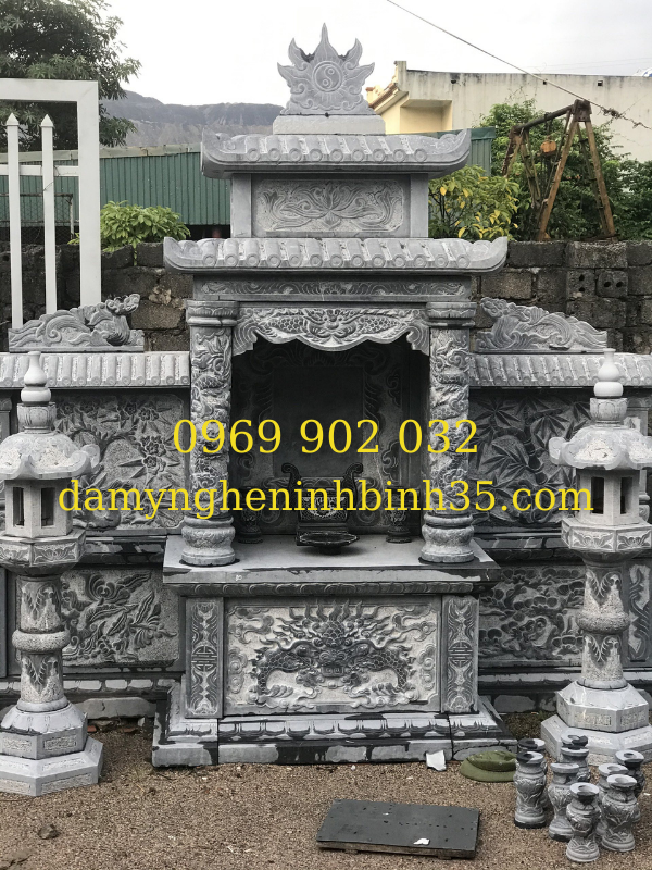 KHU LĂNG MỘ ĐÁ XANH CAO CẤP