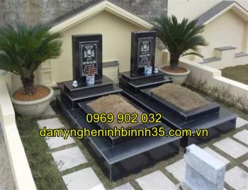 15+ Mẫu mộ đá granite đẹp tại Hải Dương - Đơn vị thi công uy tín