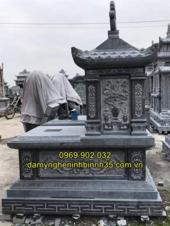 Chiêm ngưỡng TOP 5 mẫu mộ đá một mái đẹp tại Hải Dương