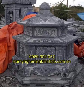 Báo giá mẫu mộ bát giác bằng đá tại Hải Dương - Nơi thi công giá rẻ