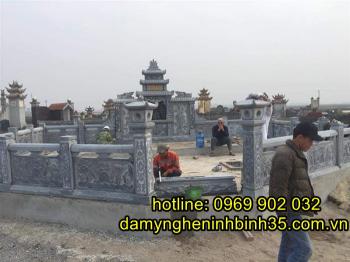 Những mẫu mộ đá xanh giá rẻ - chất lượng