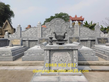 TỔNG HỢP KHU LĂNG MỘ ĐÁ XANH CAO CẤP ĐẸP NHẤT
