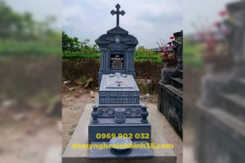 MỘ CÔNG GIÁO ĐÁ XANH CAO CẤP ĐẸP NHẤT