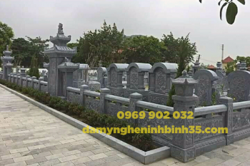 KHU LĂNG MỘ ĐÁ XANH CAO CẤP MỚI NHẤT THỊ TRƯỜNG