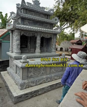 Mẫu Mộ Đôi Bằng Đá Đẹp Giá Rẻ