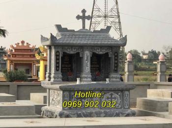 Mẫu mộ bằng đá nguyên khối đẹp bán tại Đồng Tháp