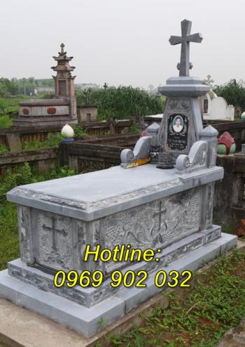 Mẫu mộ bằng đá nguyên khối đẹp bán tại Vĩnh Long