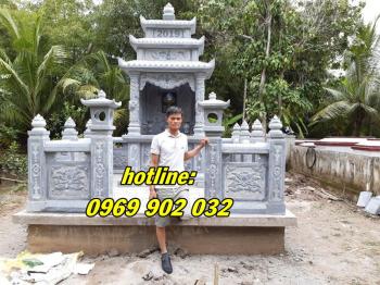 HOT NHỮNG MẪU LĂNG MỘ ĐÁ XANH PHỔ BIẾN TẠI BẮC GIANG