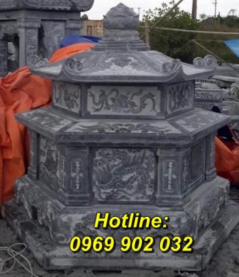 Mẫu mộ bằng đá nguyên khối đẹp bán tại Bình Định