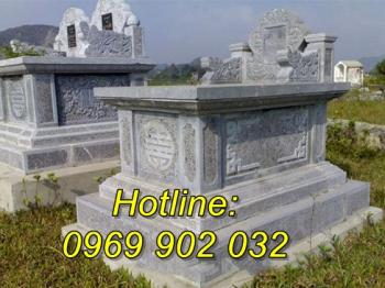 Mẫu mộ bằng đá nguyên khối đẹp bán tại Cà Mau
