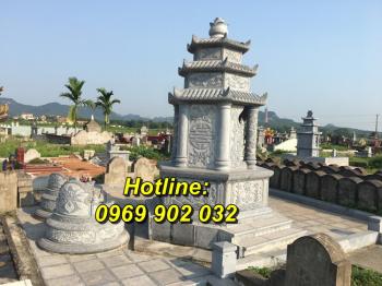 Mẫu mộ bằng đá nguyên khối đẹp bán tại Hải Phòng