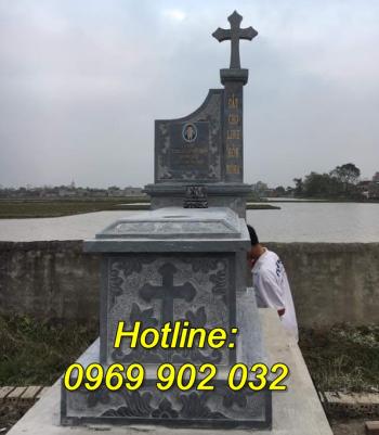 Mẫu mộ bằng đá nguyên khối đẹp bán tại Hưng Yên