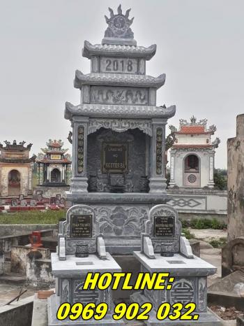 Những mẫu lăng mộ đá nguyên khối bán tại Quảng Ninh 