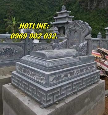 Mẫu mộ đá tam cấp đẹp giá rẻ bán tại Điện Biên