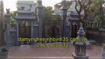 Mẫu cổng đá đẹp - Mẫu cổng đá nhà thờ đẹp nhất 2021 002