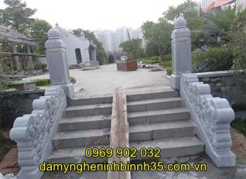 Chiêm ngưỡng TOP 10 mẫu rồng đá bậc thềm thiết kế độc đáo, hợp phong thủy