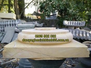 Chân cột đá - Yếu tố quan trọng làm nên vẻ đẹp của cột đá các công trình