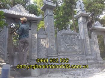 [50+] mẫu cổng đá đẹp nhất 2021 - Kiểu dáng tinh xảo cho mọi công trình