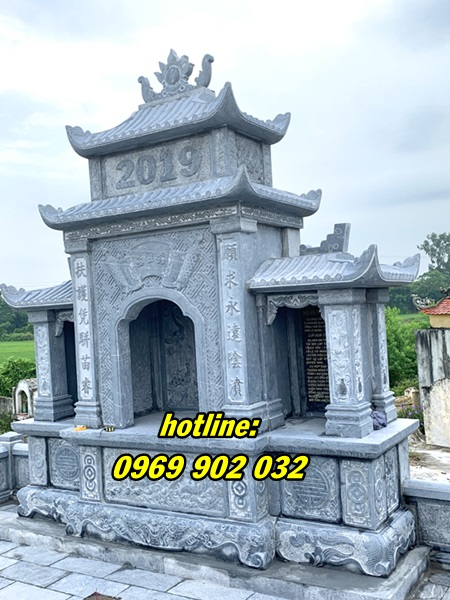 55 mẫu lăng thờ đá đẹp giá rẻ bán tại Hòa Bình