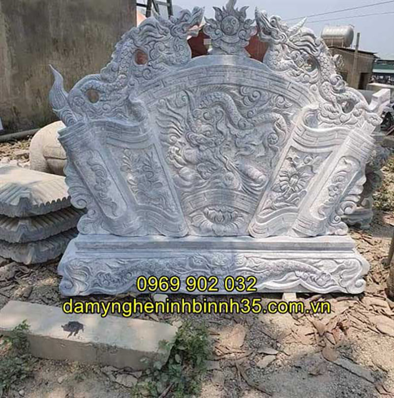 Mẫu cuốn thư đá