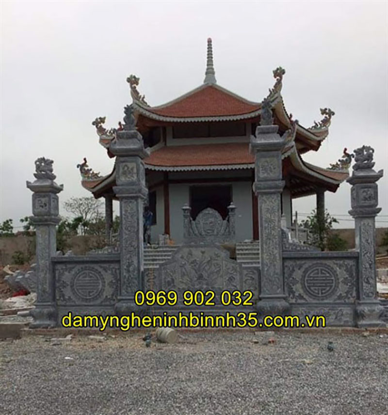 Mẫu cuốn thư đá