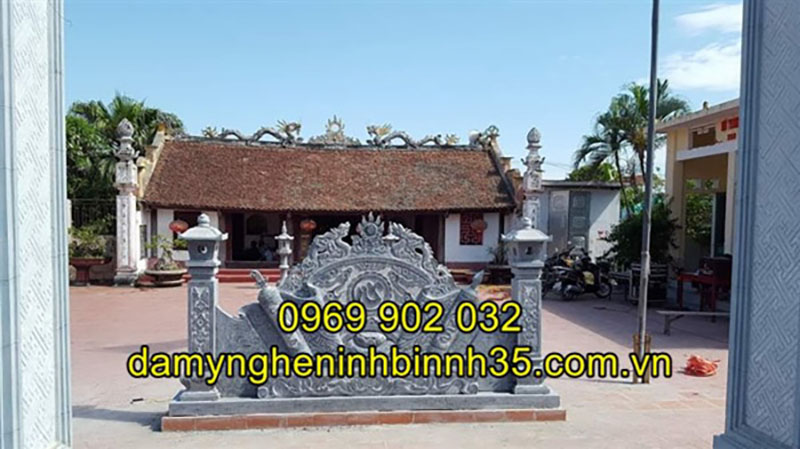 Mẫu cuốn thư đá