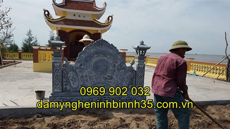 Mẫu cuốn thư đá