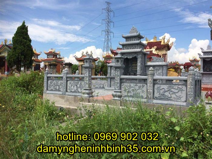 Hình ảnh 30 mẫu lăng mộ bằng đá đẹp nhất hiện nay
