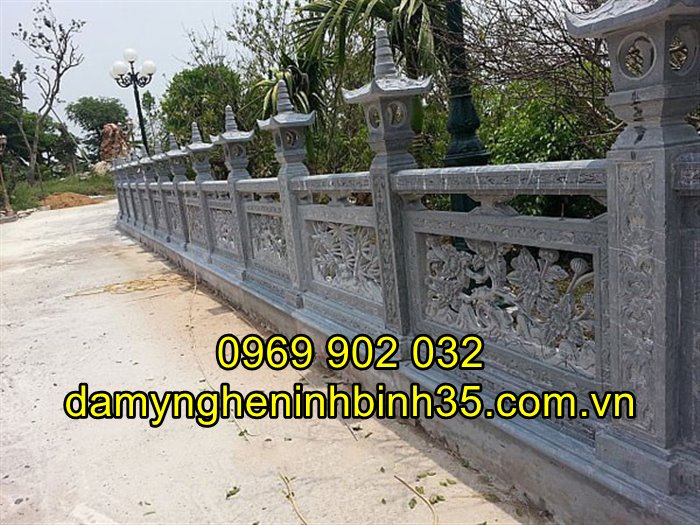 Mẫu lan can đá nhà thờ họ đẹp nhất hiện nay 01