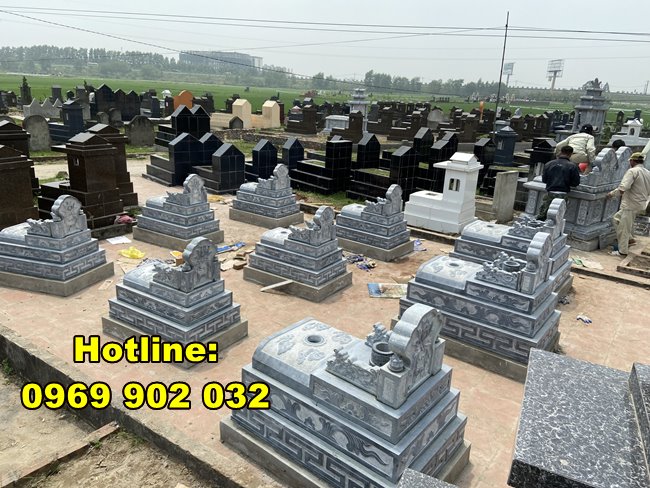 Mộ đá tam cấp giá rẻ