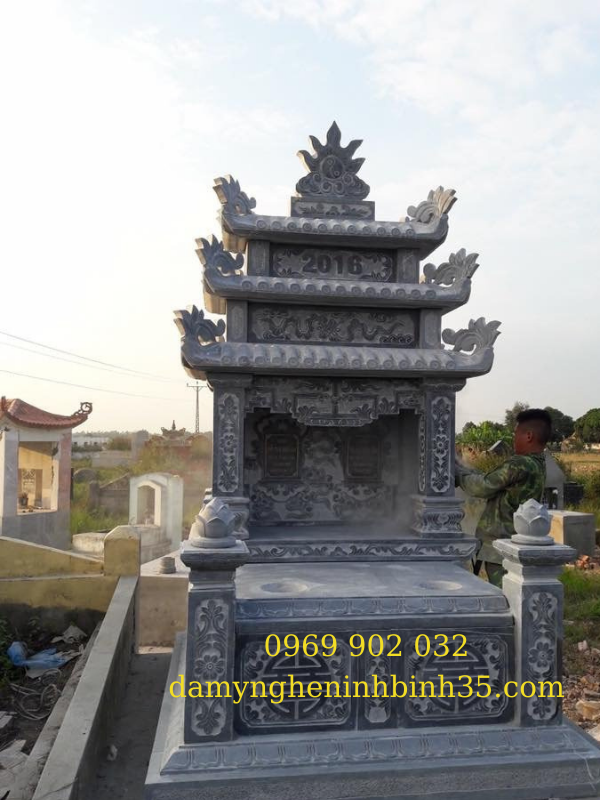 mộ đá xanh giá rẻ