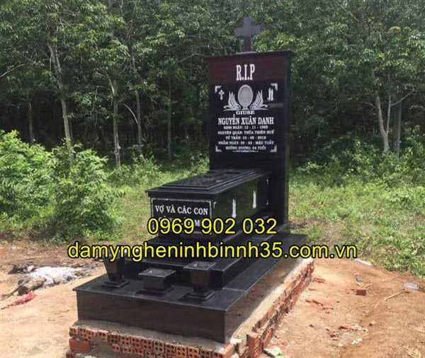 mộ đá granite đẹp