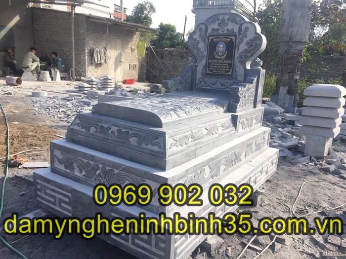 Mộ đá tam cấp giá rẻ