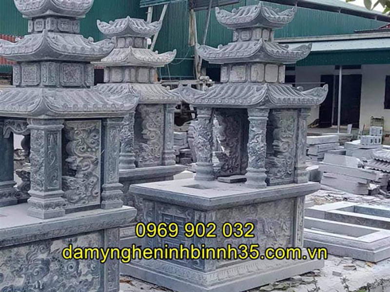 Mẫu mộ đá ba mái