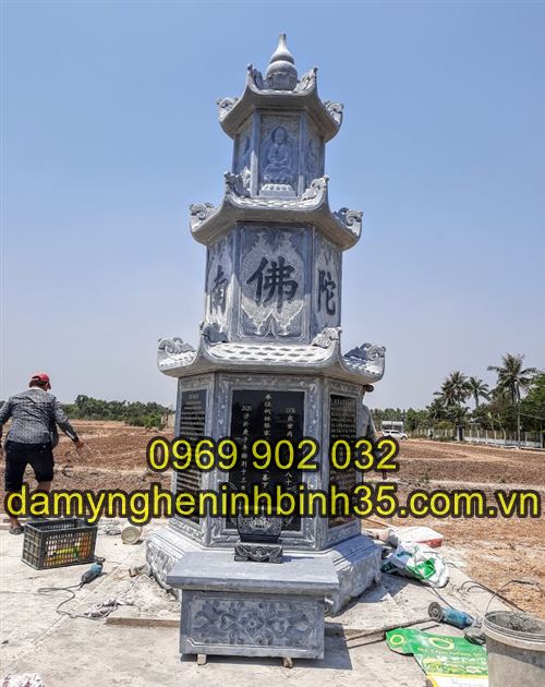 Mộ tháp đá - Mẫu mộ tháp bằng đá đẹp nhất hiện nay 01