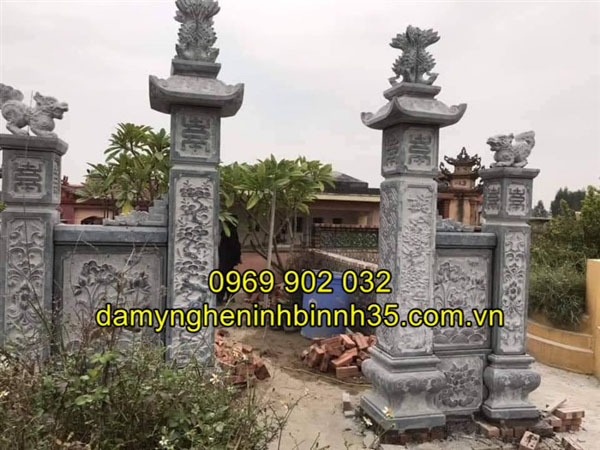 cột đá đẹp