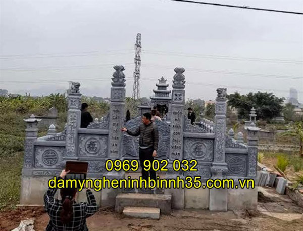 khu lặng mộ đá đẹp