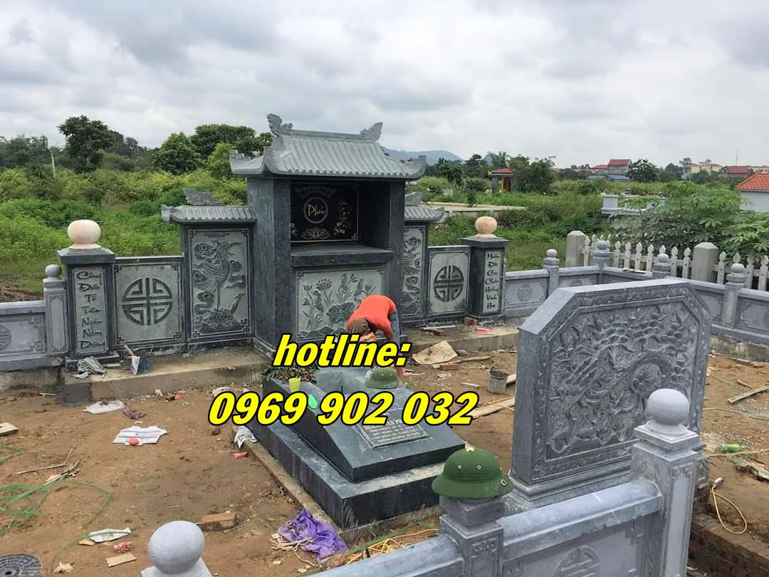 Khu lăng mộ đá tự nhiên lắp tại Bắc Ninh