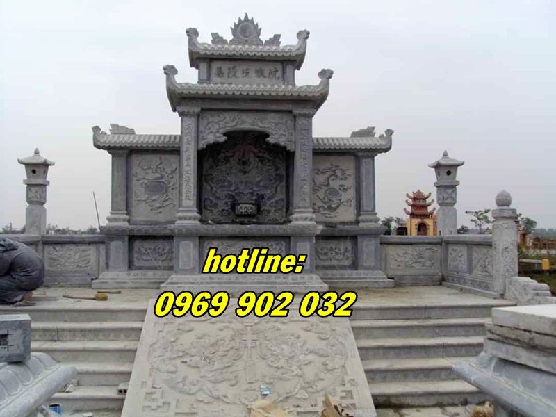 Khu lăng mộ đá tự nhiên lắp tại Bắc Ninh