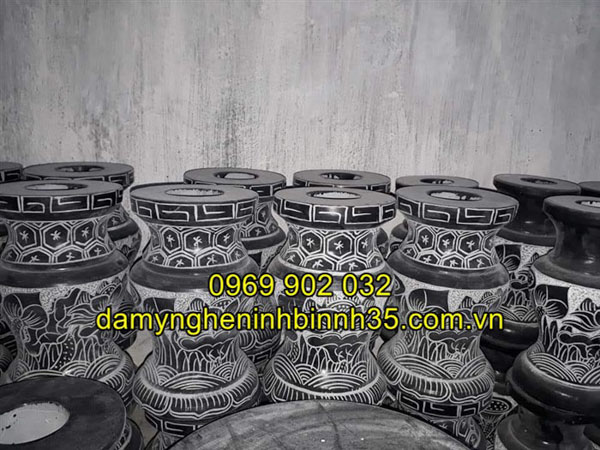 lo hoa để bàn thờ