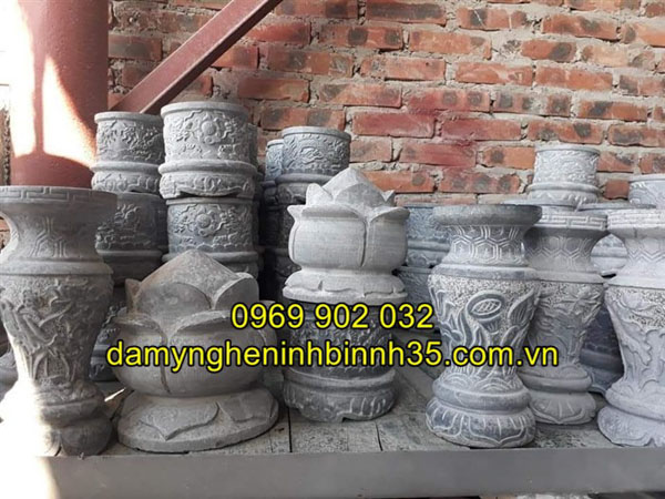 lo hoa để bàn thờ