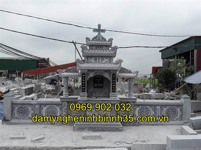 Giá thành của mẫu lăng mộ đá đẹp giá rẻ bán tại Bắc Ninh