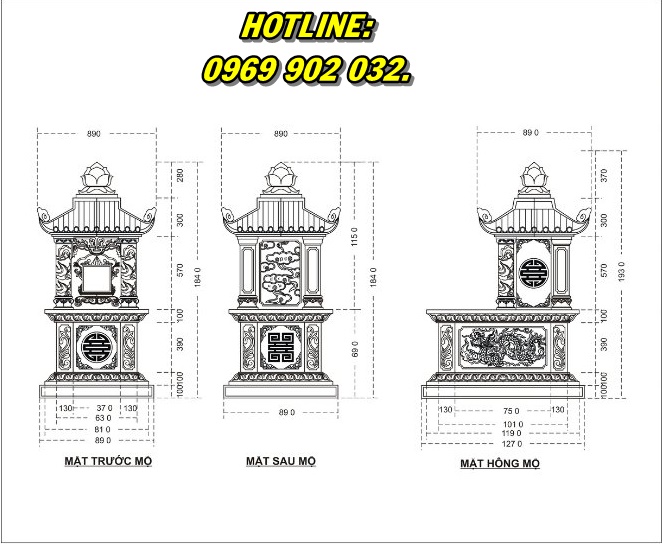 Báo giá chi phí nhận dự án xây dựng Lăng Mộ Đá