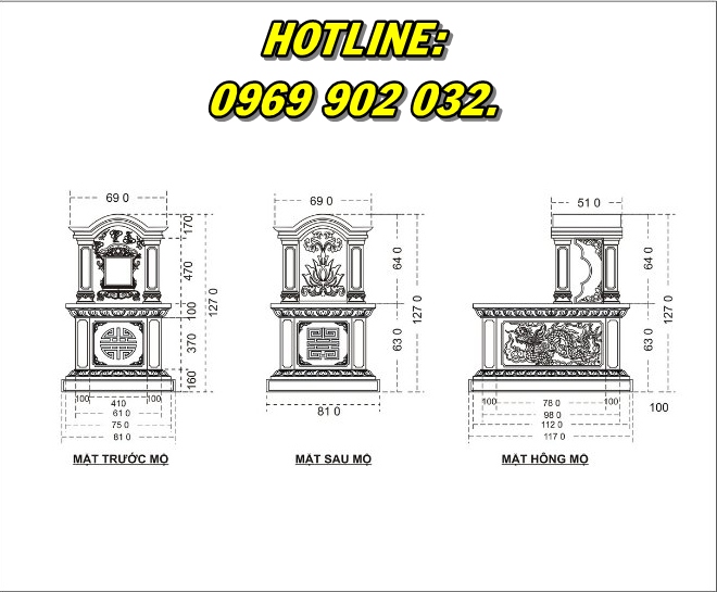 Báo giá chi phí nhận dự án xây dựng Lăng Mộ Đá