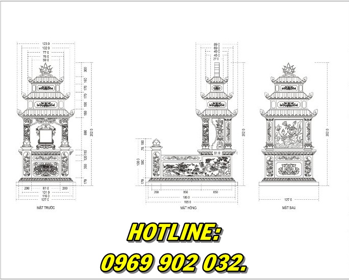 Báo giá chi phí nhận dự án xây dựng Lăng Mộ Đá