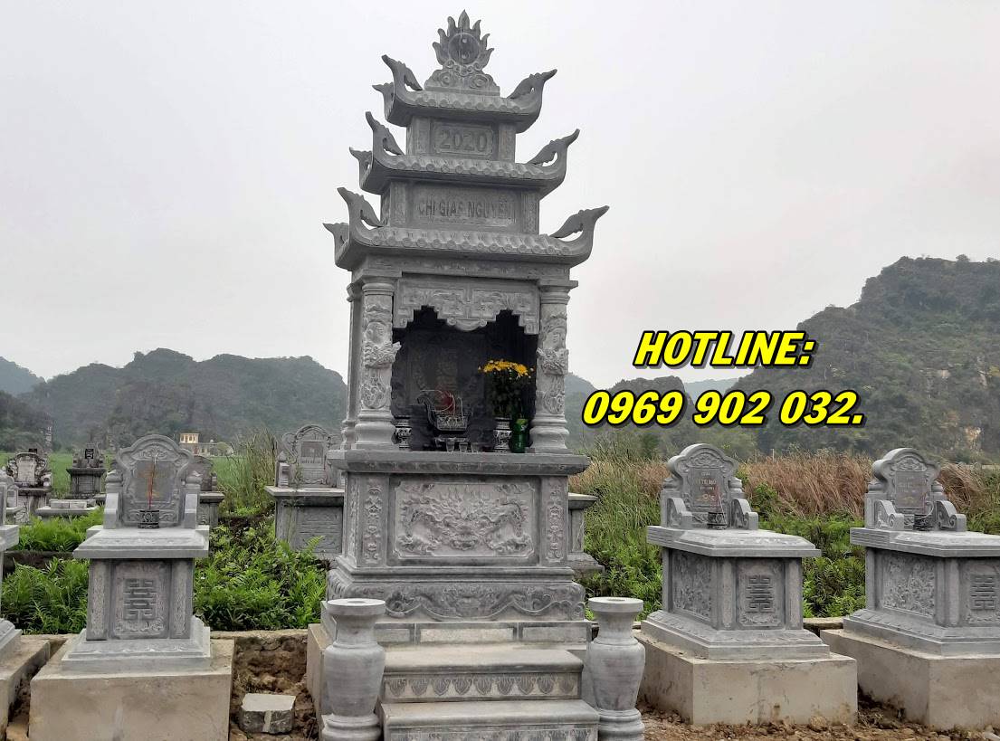 Báo giá mẫu lăng mộ bằng đá nguyên khối đẹp chất lượng nhất hiện nay