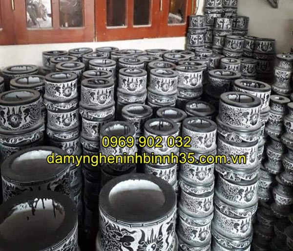 mẫu bát hương đá