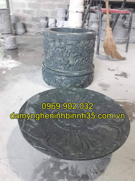 bát hương đá