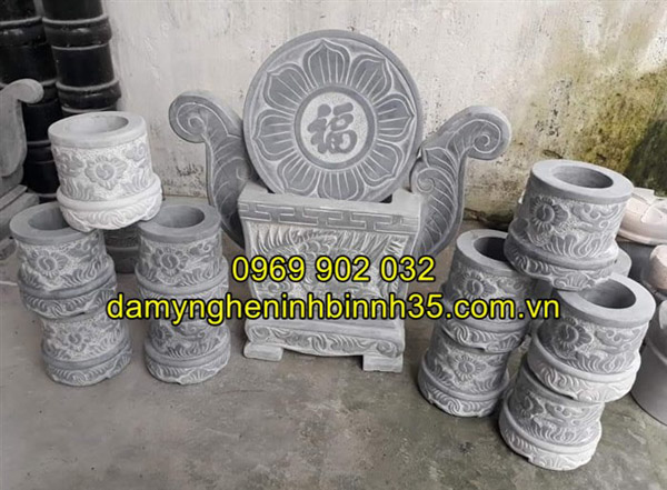 bát hương đá